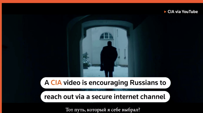 Hình ảnh trong video của CIA