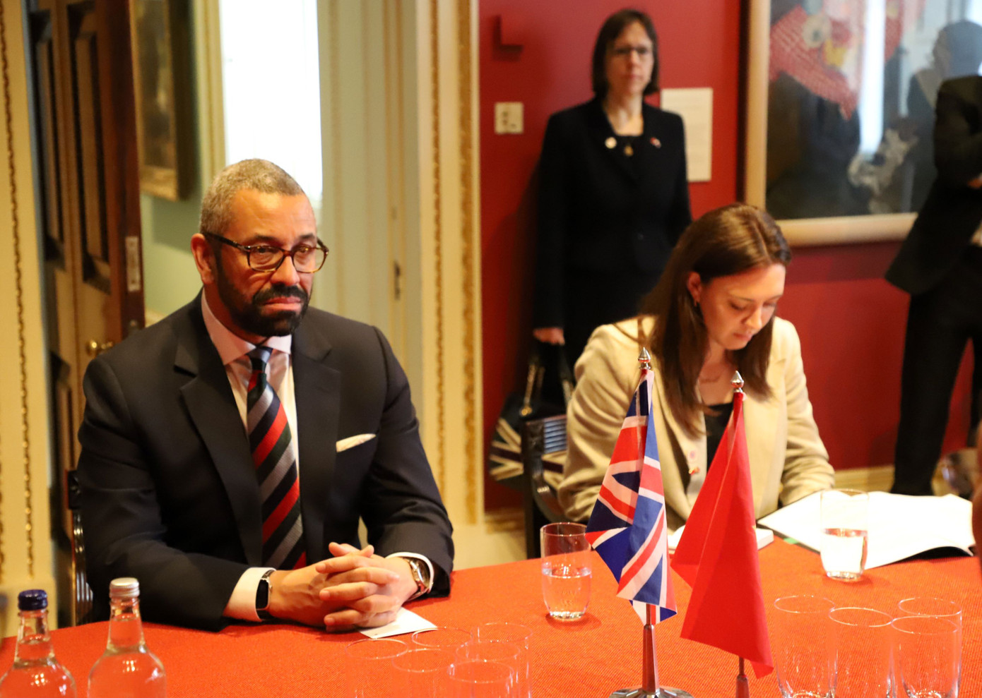 Ngoại trưởng Anh tại cuộc gặp. (Ảnh: Mofa)