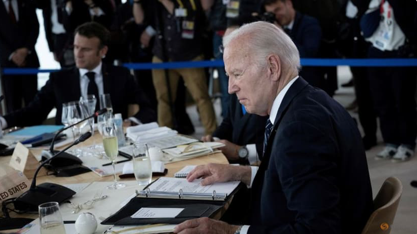 Tổng thống Mỹ Joe Biden tại Hội nghị thượng đỉnh G7 ở Nhật Bản. (Ảnh: Reuters)