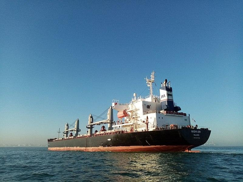 Tàu chở dầu Niovi. (Ảnh: Reuters)