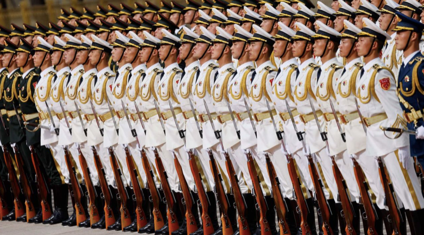 Các lực lượng vũ trang Trung Quốc. (Ảnh: Xinhua)