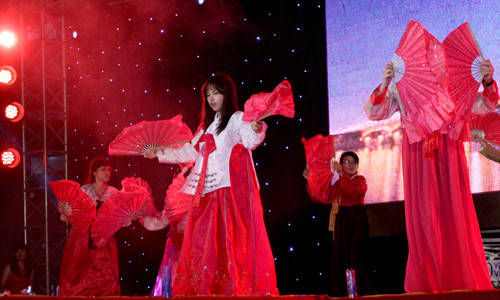 Nhiều tiết mục tài năng là những màn múa, nhảy