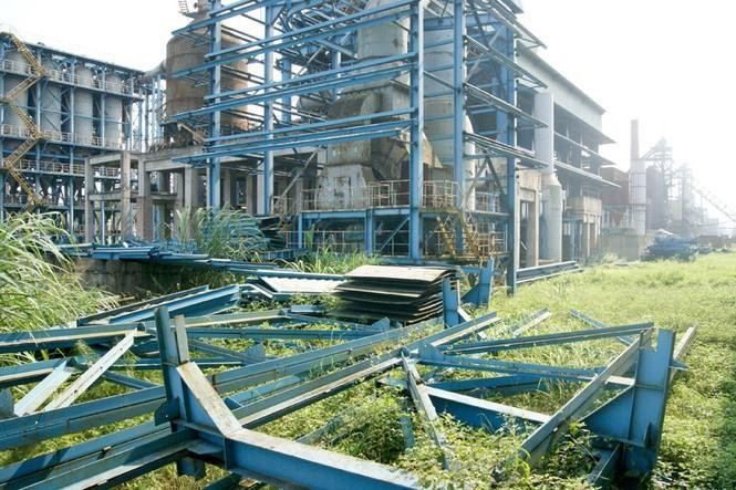 Dự án gang thép Thái Nguyên - một trong các dự án thua lỗ ngành công thương mà Uỷ ban quản lý vốn Nhà nước tại doanh nghiệp đang trình phương án xử lý. (Ảnh: Như Ý).