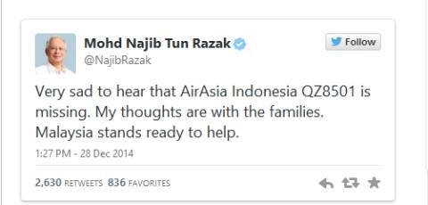 [LIVE] Tạm dừng tìm kiếm máy bay AirAsia do trời tối ảnh 24