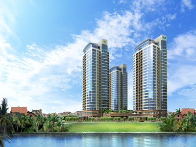 Xi-Riverview Palace (TP. Hồ Chí Minh) - cảnh quan trên cao tuyệt đẹp với tầm nhìn toàn cảnh sông Sài Gòn