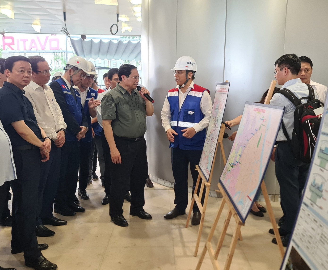 Tại buổi chạy thử nghiệm tàu metro số 1, Thủ tướng giao các cơ quan, đơn vị cố gắng hoàn thành dự án metro Bến Thành - Suối Tiên vào dịp 2/9/2023, trước 1 quý so với dự kiến. Ảnh: MAUR cung cấp