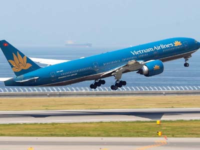 Vietnam Airlines sẽ có 2 chuyến bay tới Ai Cập để đưa lao động Việt Nam về nước . Ảnh: Abram Chan