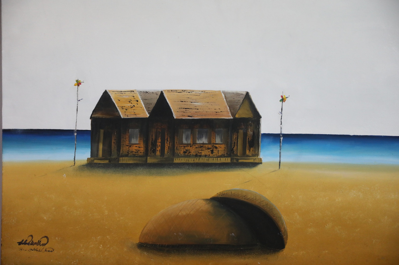 Họa sĩ vẽ tranh bằng miệng luôn sống với tinh thần 'Không gì là không thể' ảnh 2