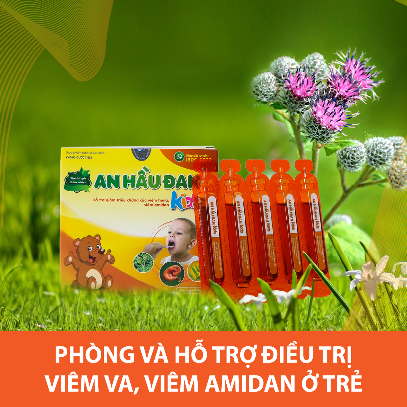 An Hầu Đan Kids chứa các thảo dược vàng nào? ảnh 3