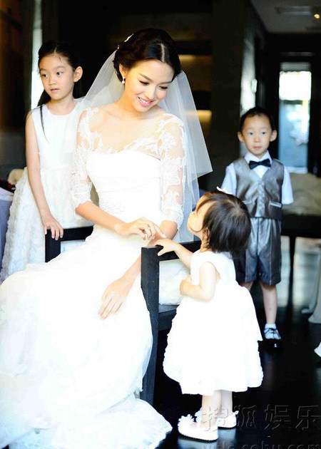 Trương Tử Lâm cho biết, cô và chồng tình cờ quen nhau cách đây ba năm. 