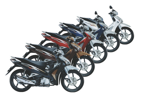 Mẫu xe Future thế hệ mới Công ty Honda Việt Nam vừa ra mắt