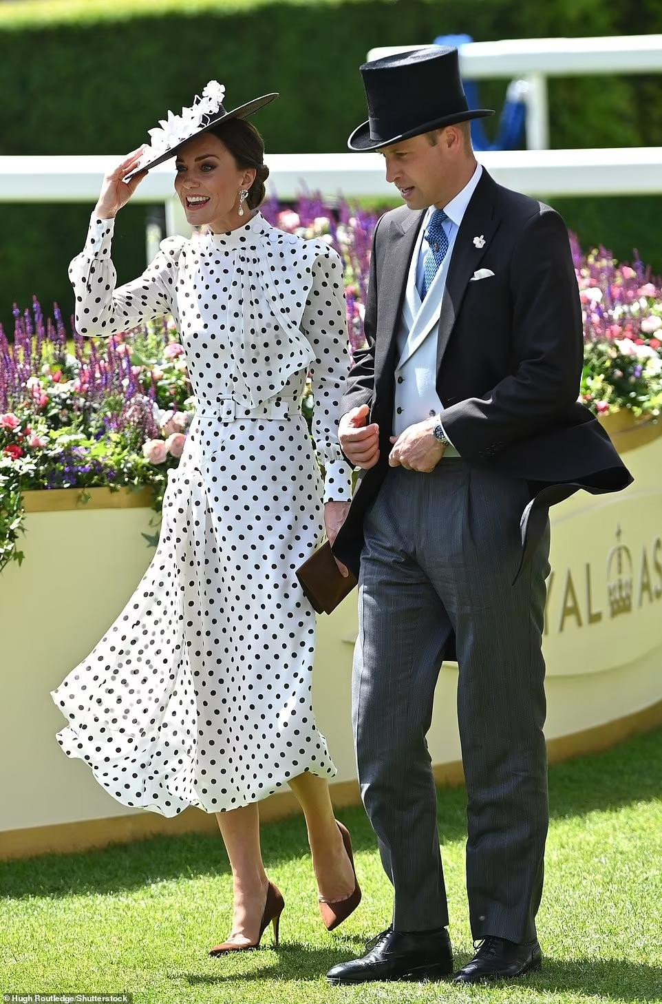Sau lần tham gia sự kiện vào năm 2019, cặp vợ chồng nổi tiếng mới trở lại Royal Ascot.