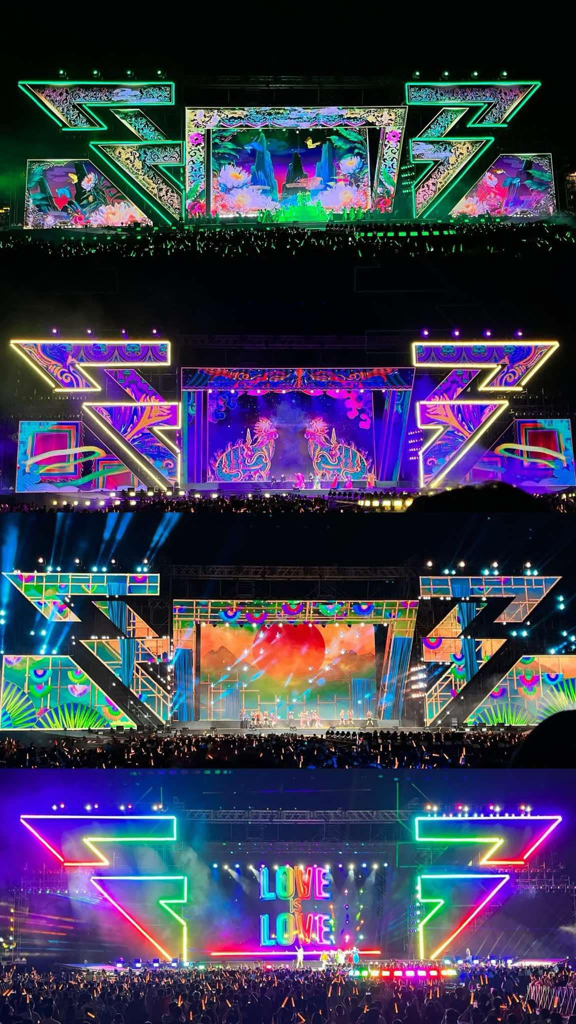 Sân khấu của Chị Đẹp Concert khiến khán giả không ngừng "WOW". Nguồn: Enterspacevn.