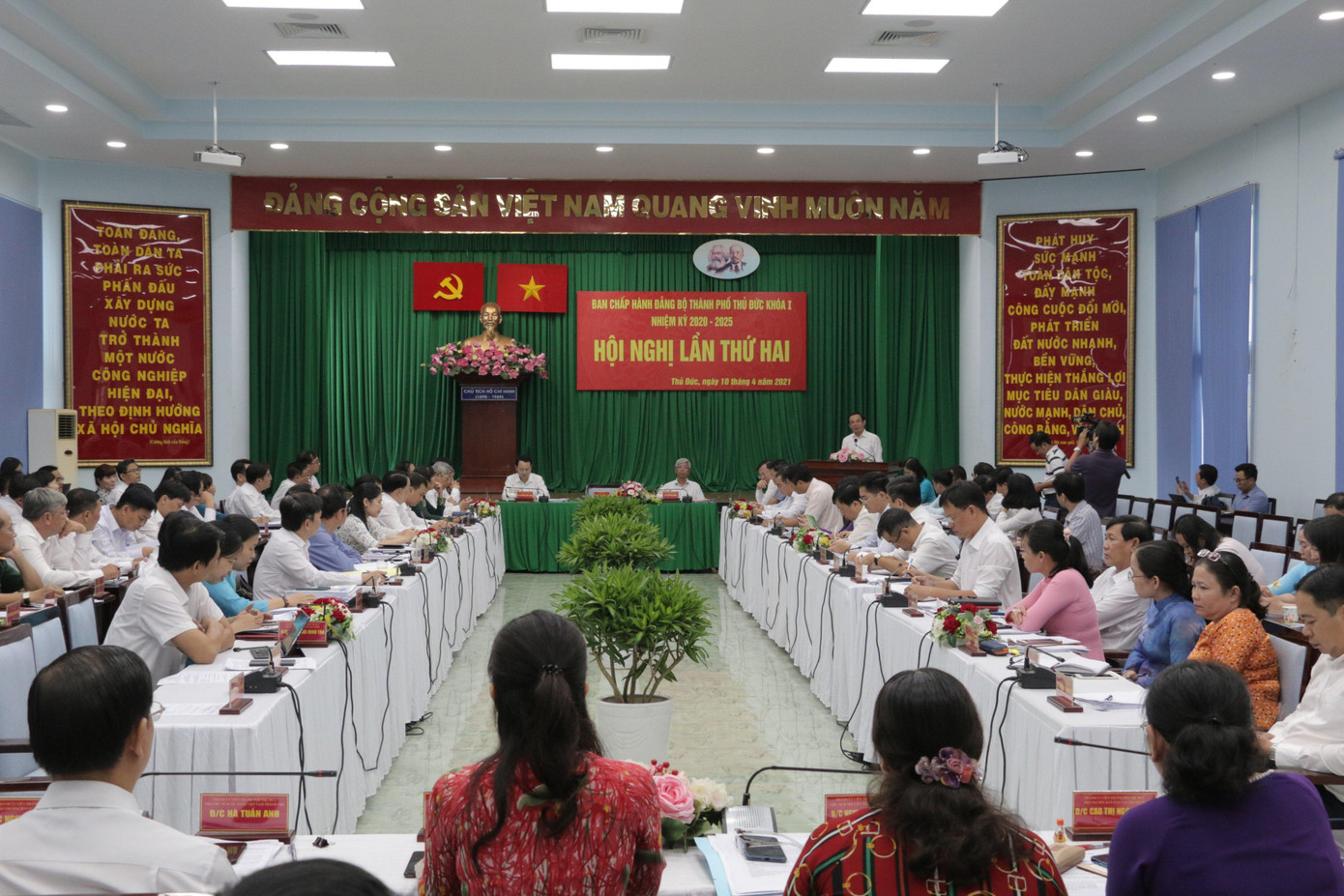 Hội nghị Ban Chấp hành Đảng bộ TP Thủ Đức lần thứ hai diễn ra vào ngày 10/4