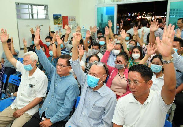 Cử tri nơi cư trú biểu quyết đồng ý giới thiệu các ứng cử viên đại biểu Quốc hội, HĐND TPHCM Cử tri nơi cư trú biểu quyết đồng ý giới thiệu các ứng cử viên đại biểu Quốc hội, HĐND TPHCM