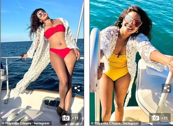 Priyanka Chopra đã chia sẻ lên Instagram cá nhân có 69 triệu người theo dõi loạt ảnh mặc áo tắm sắc màu tươi mới đầy sức sống, như truyền năng lượng tích cực tới người hâm mộ.