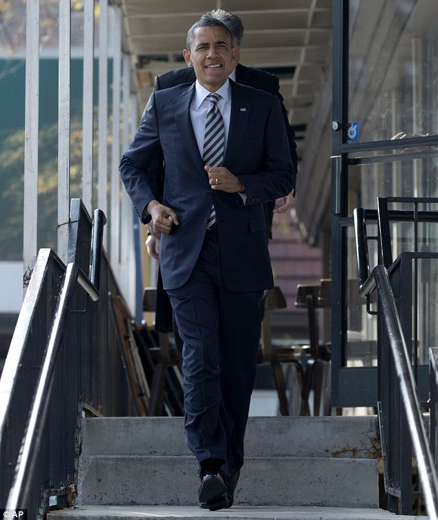 Chiến thắng của cuộc đua vào Nhà Trắng đã thuộc về ông Obama 