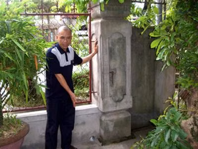 Anh Nhật tại hiện trường, nơi con gái 7 tuổi bị xe cán chết