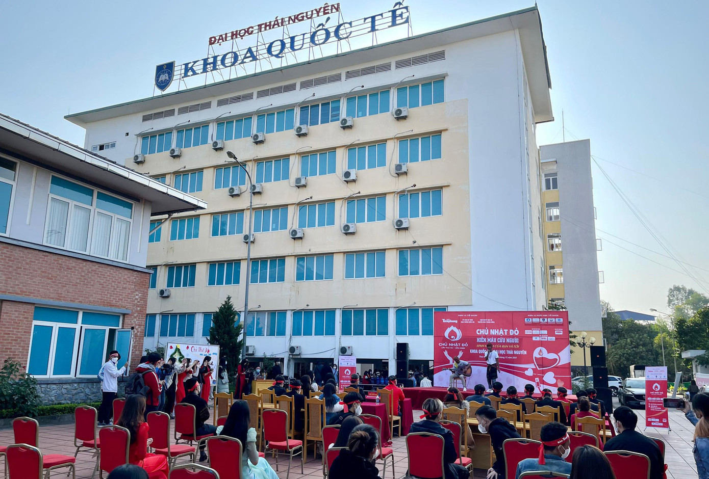 Chương trình phát động diễn ra tại khoa Quốc tế - Đại học Thái Nguyên