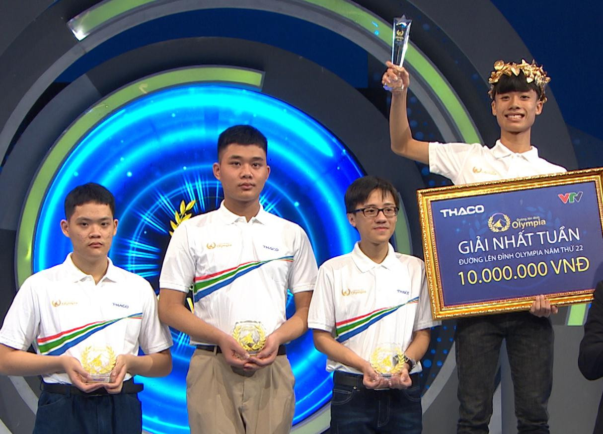 Tiến Huy đã có màn ngược dòng thành công để giành vòng nguyệt quế trận thi tuần 2 tháng 3 quý I. Ảnh: FBCT Tiến Huy đã có màn ngược dòng thành công để giành vòng nguyệt quế trận thi tuần 2 tháng 3 quý I. Ảnh: FBCT