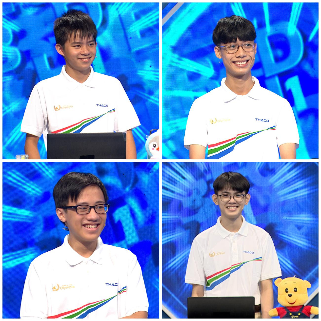 Bốn thí sinh tranh tài trong trận thi tháng 3 quý I. Ảnh: FBCT Bốn thí sinh tranh tài trong trận thi tháng 3 quý I. Ảnh: FBCT