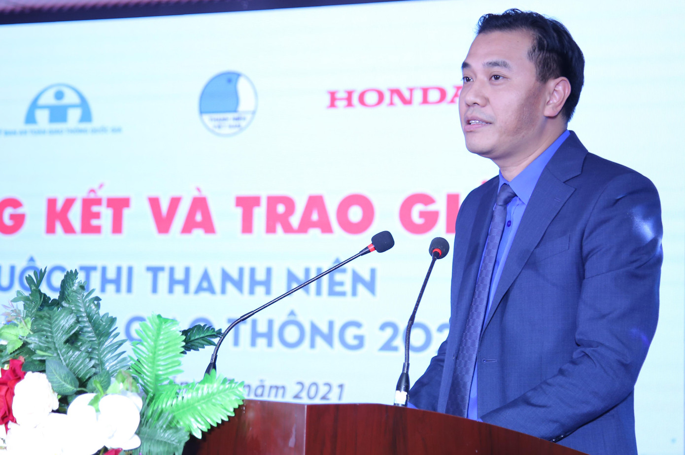 Anh Nguyễn Hải Minh phát biểu tại chương trình. Ảnh: Lâm Đăng Hải