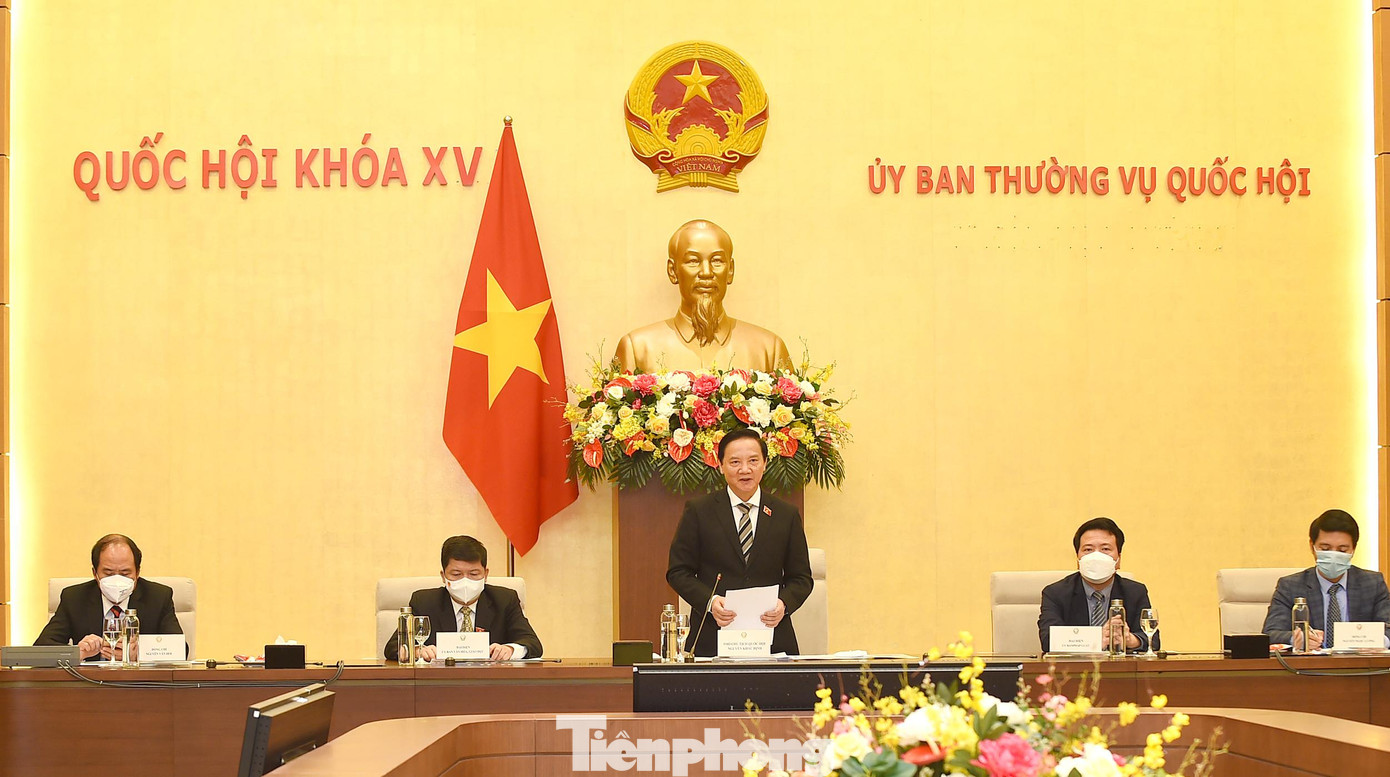 Phó Chủ tịch Quốc hội Nguyễn Khắc Định tiếp các đại biểu chương trình "Tỏa sáng nghị lực Việt". Ảnh: Xuân Tùng Phó Chủ tịch Quốc hội Nguyễn Khắc Định tiếp các đại biểu chương trình "Tỏa sáng nghị lực Việt". Ảnh: Xuân Tùng