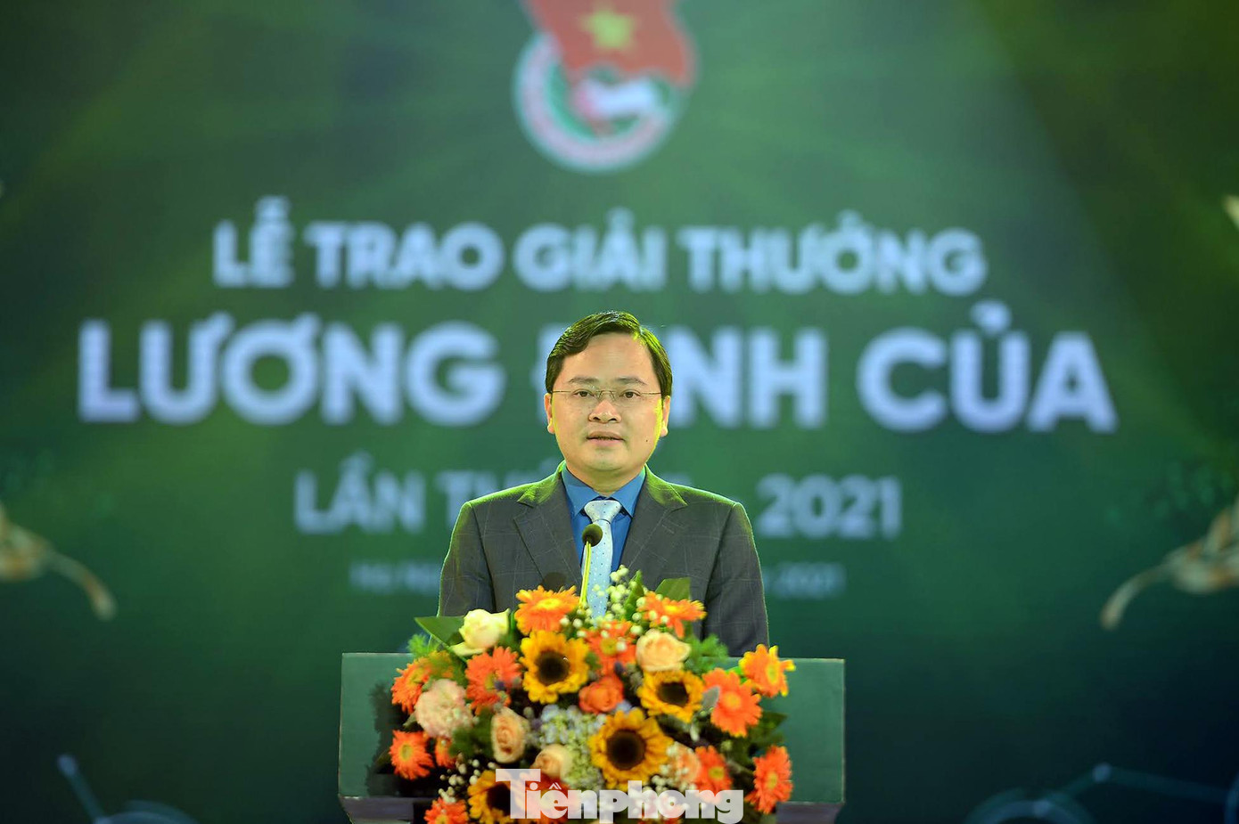 Anh Nguyễn Anh Tuấn phát biểu tại chương trình. Ảnh: Dương Triều