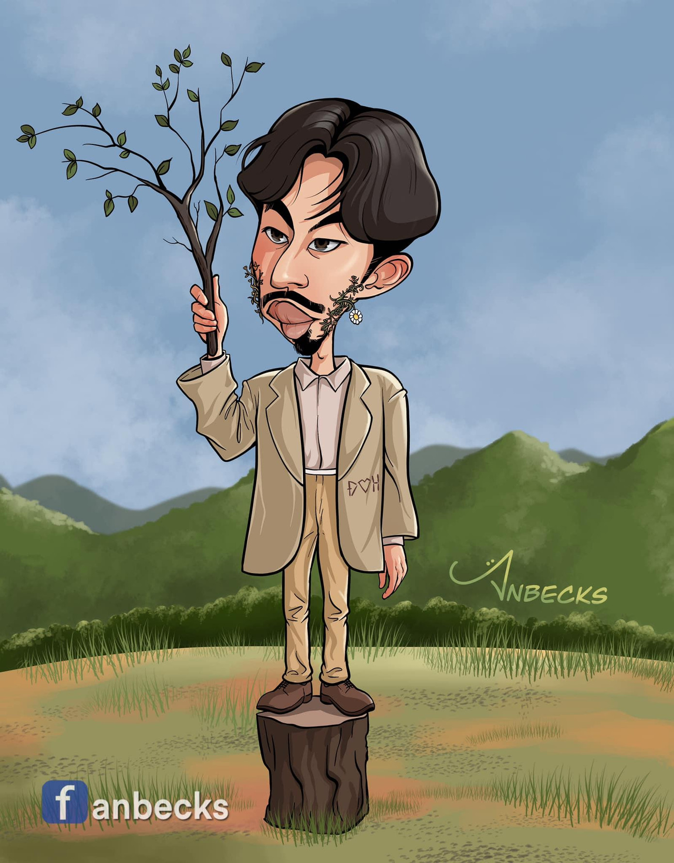 Đen Vâu trong MV mới nhất Trốn tìm dưới nét vẽ của Anbecks Đen Vâu trong MV mới nhất Trốn tìm dưới nét vẽ của Anbecks