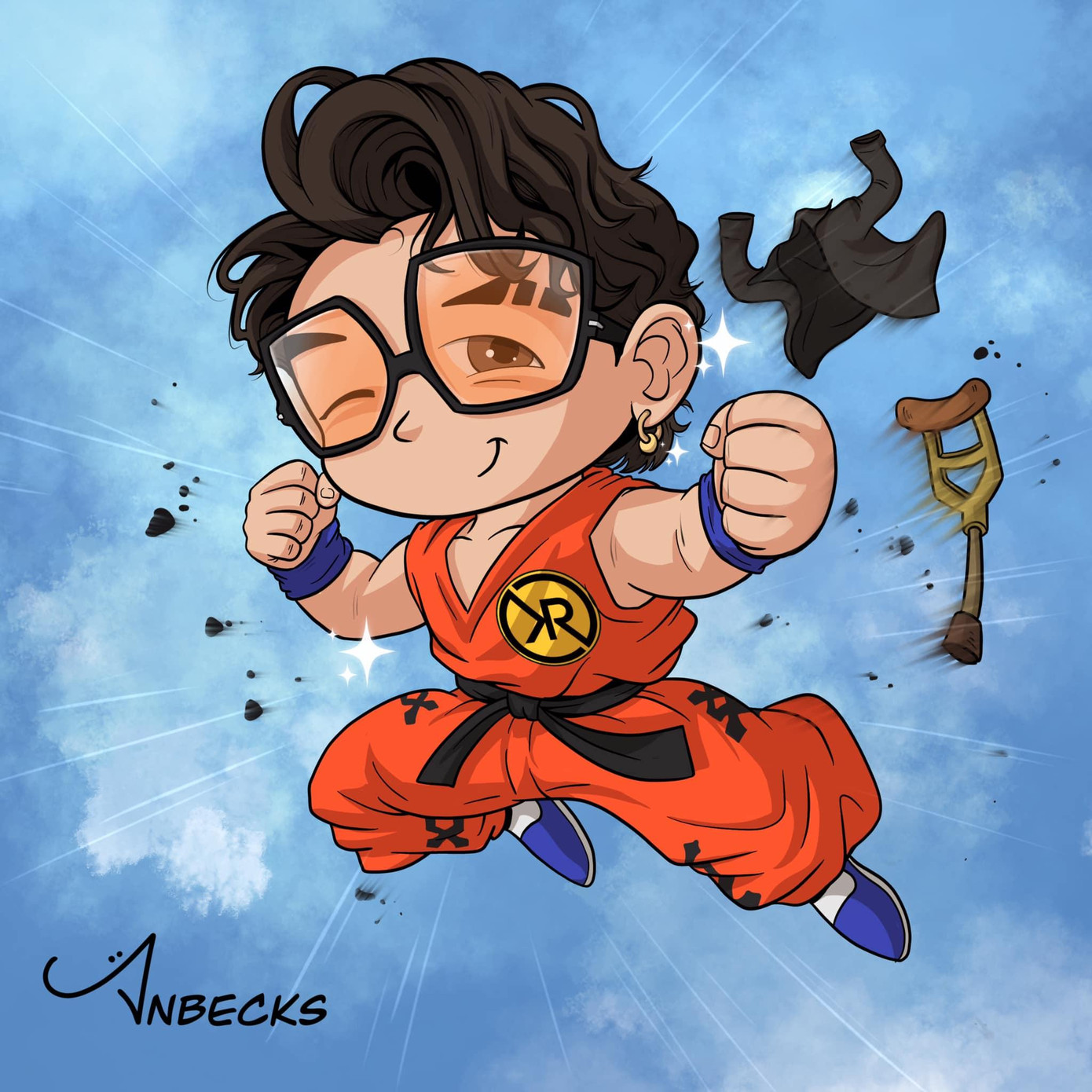 Anbecks vẽ rapper Karik Anbecks vẽ rapper Karik