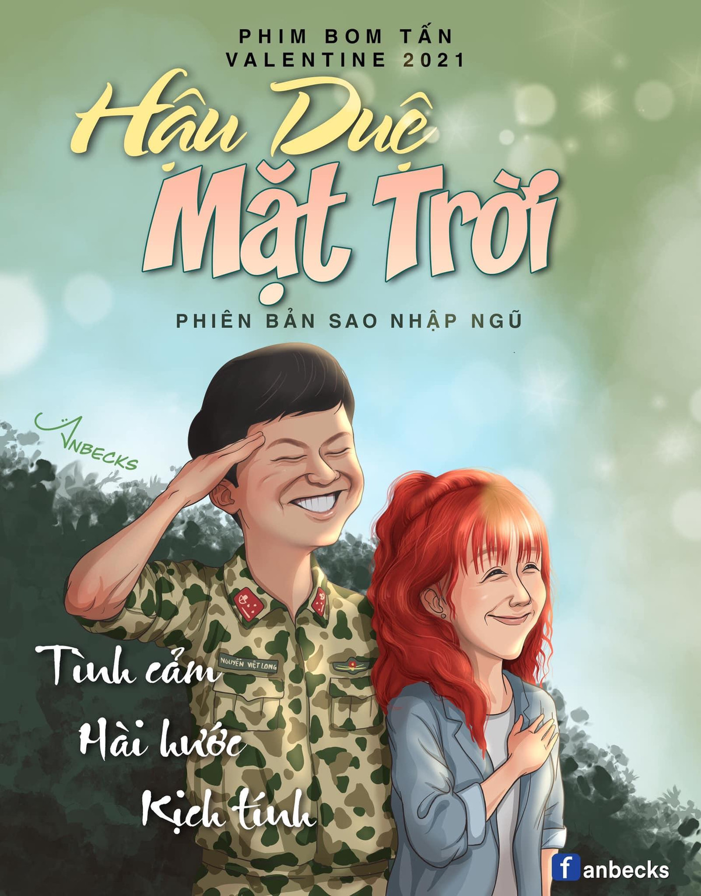 Hậu Hoàng và mũi trưởng Long trong gameshow "Sao Nhập Ngũ" Hậu Hoàng và mũi trưởng Long trong gameshow "Sao Nhập Ngũ"