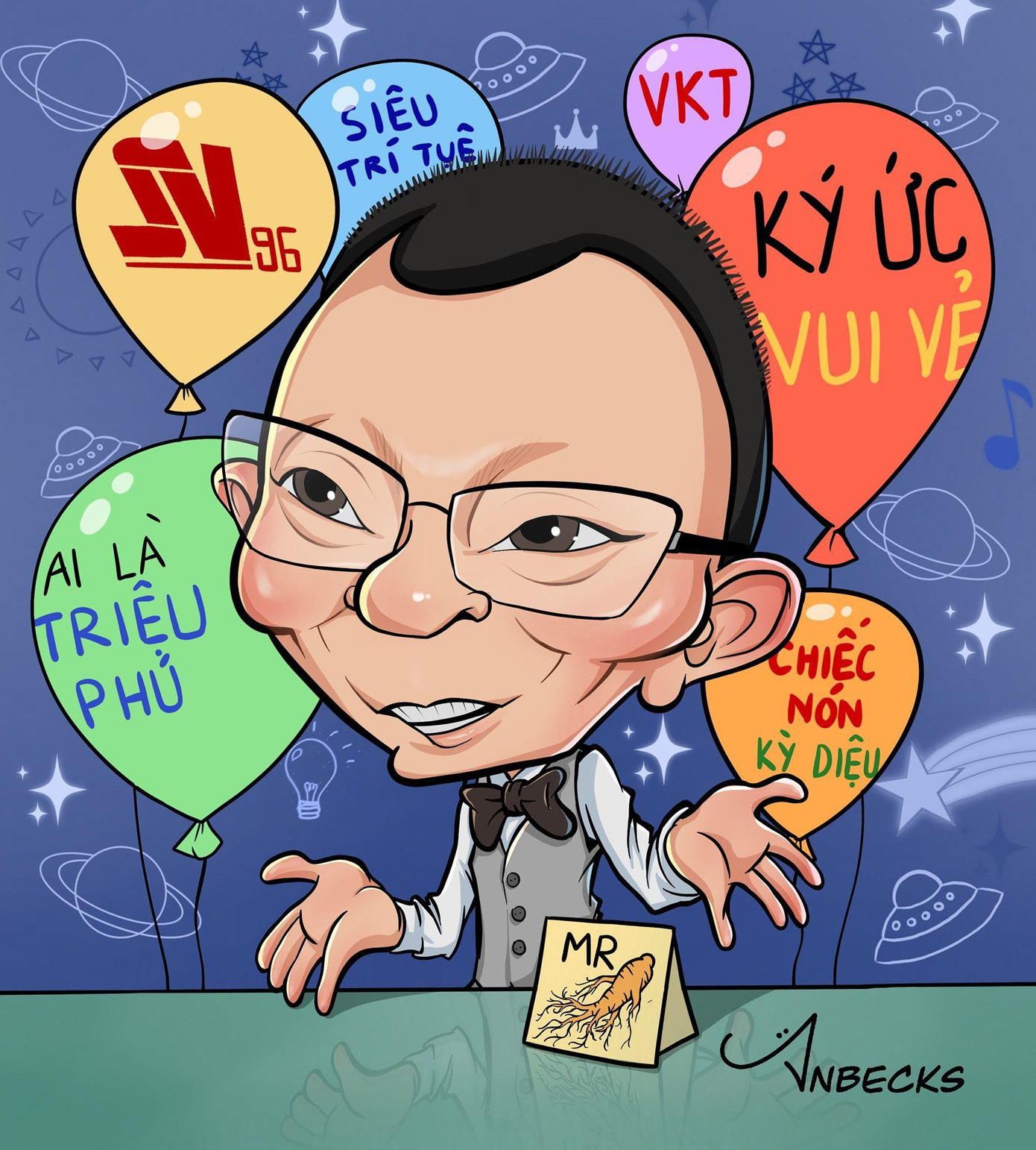 MC Lại Văn Sâm qua nét vẽ của anh Thái Hà An MC Lại Văn Sâm qua nét vẽ của anh Thái Hà An