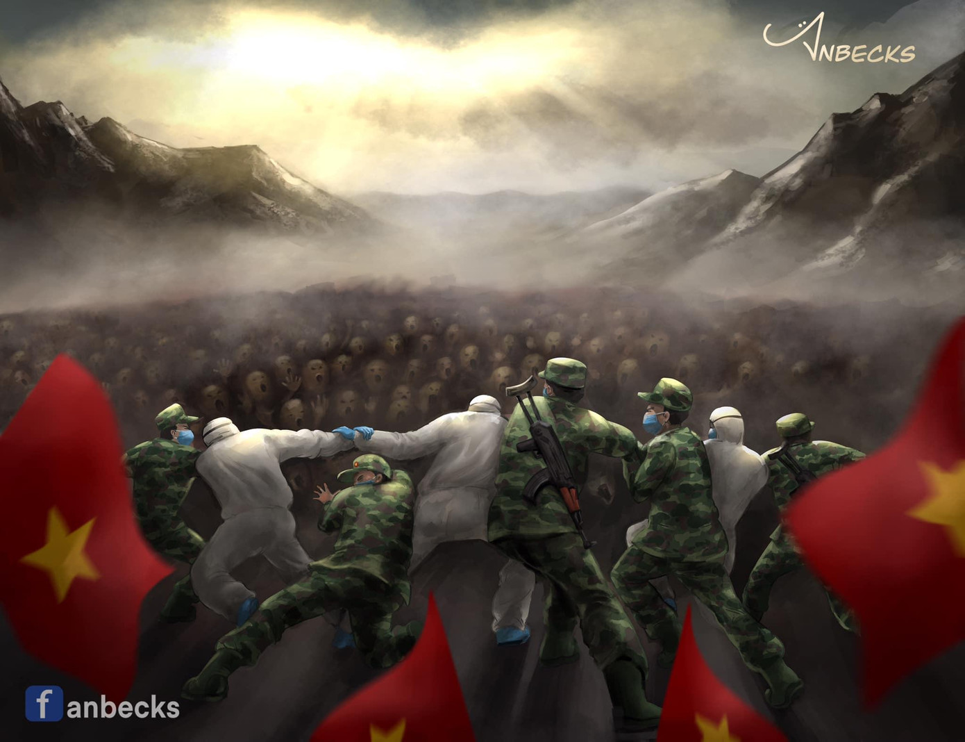 Ai ai cũng đồng lòng chống dịch COVID-19 Ai ai cũng đồng lòng chống dịch COVID-19