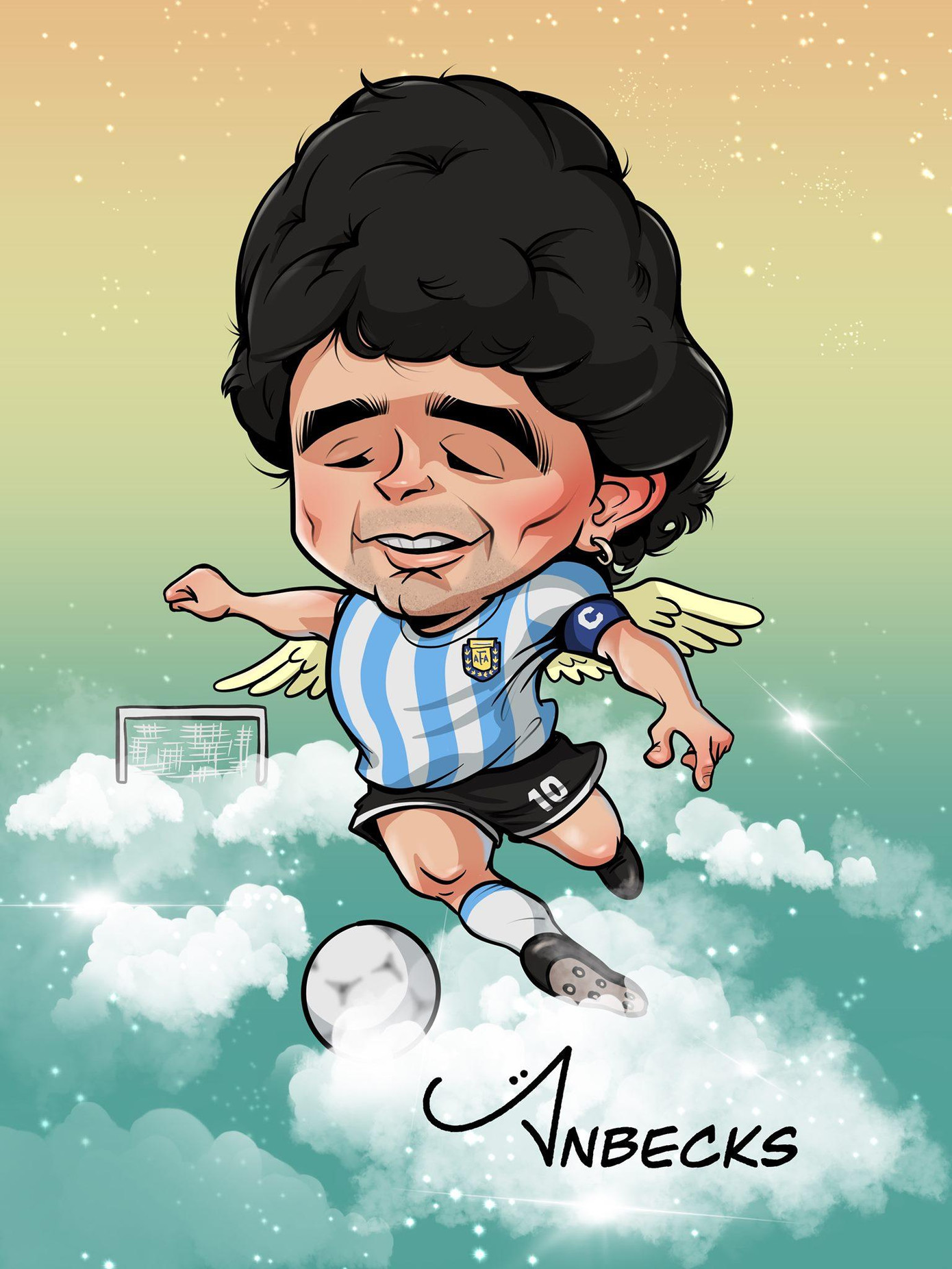 Tưởng nhớ "huyền thoại bóng đá" Diego Maradona Tưởng nhớ "huyền thoại bóng đá" Diego Maradona