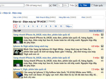 Các đối tượng lừa đảo thường lời dụng các trang mua bán, tung sản phẩm 