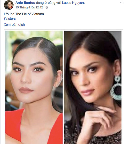 Ông trùm HH Philippines tìm thấy 'bản sao' của Pia Wurtzbach ở Việt Nam ảnh 2