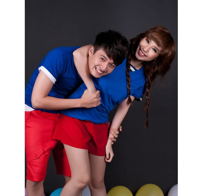 Ngô Kiến Huy - Khổng Tú Quỳnh cũng là một cặp đôi đẹp của Vpop, tuy nhiên, chuyện tình cảm của họ không được êm đềm, mà trải qua nhiều sóng gió. 