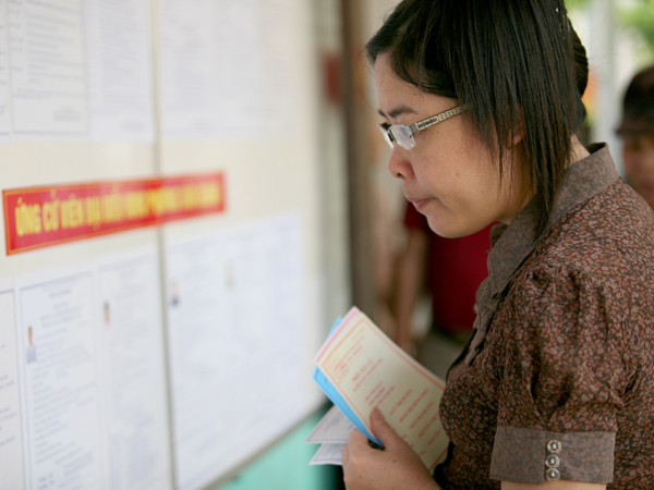 Lựa chọn ứng cử viên kỹ lưỡng trước khi bỏ phiếu