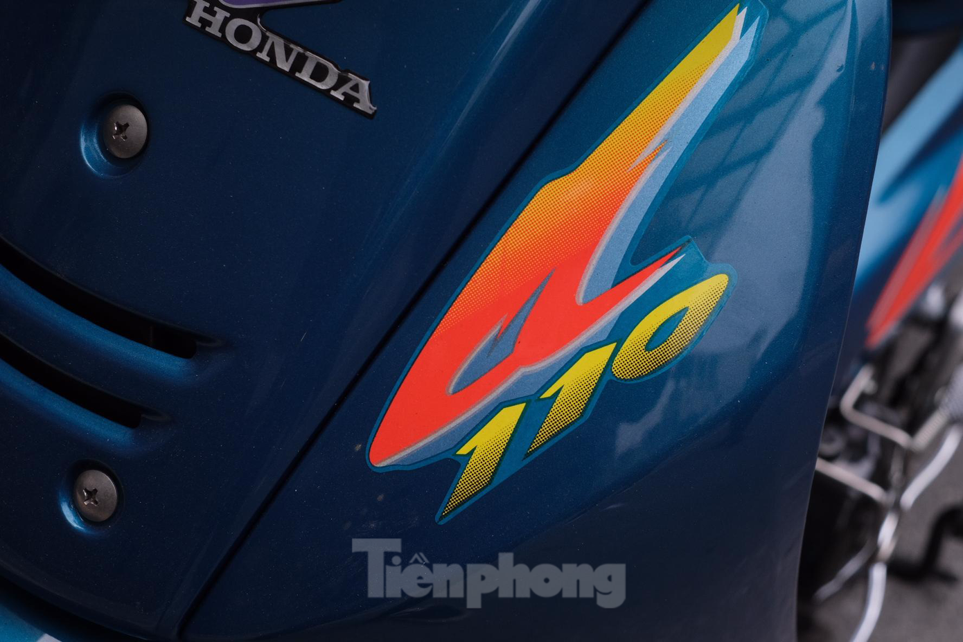 Chiếc Honda có dung tích xi lanh 110 cc.