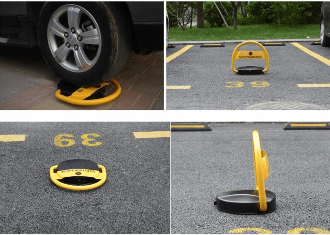 Tính năng chính của thiết bị giữ chỗ đỗ xe, nó có bộ phận cảm ứng để nhận dạng những xe nào được phép đi vào ô để xe.