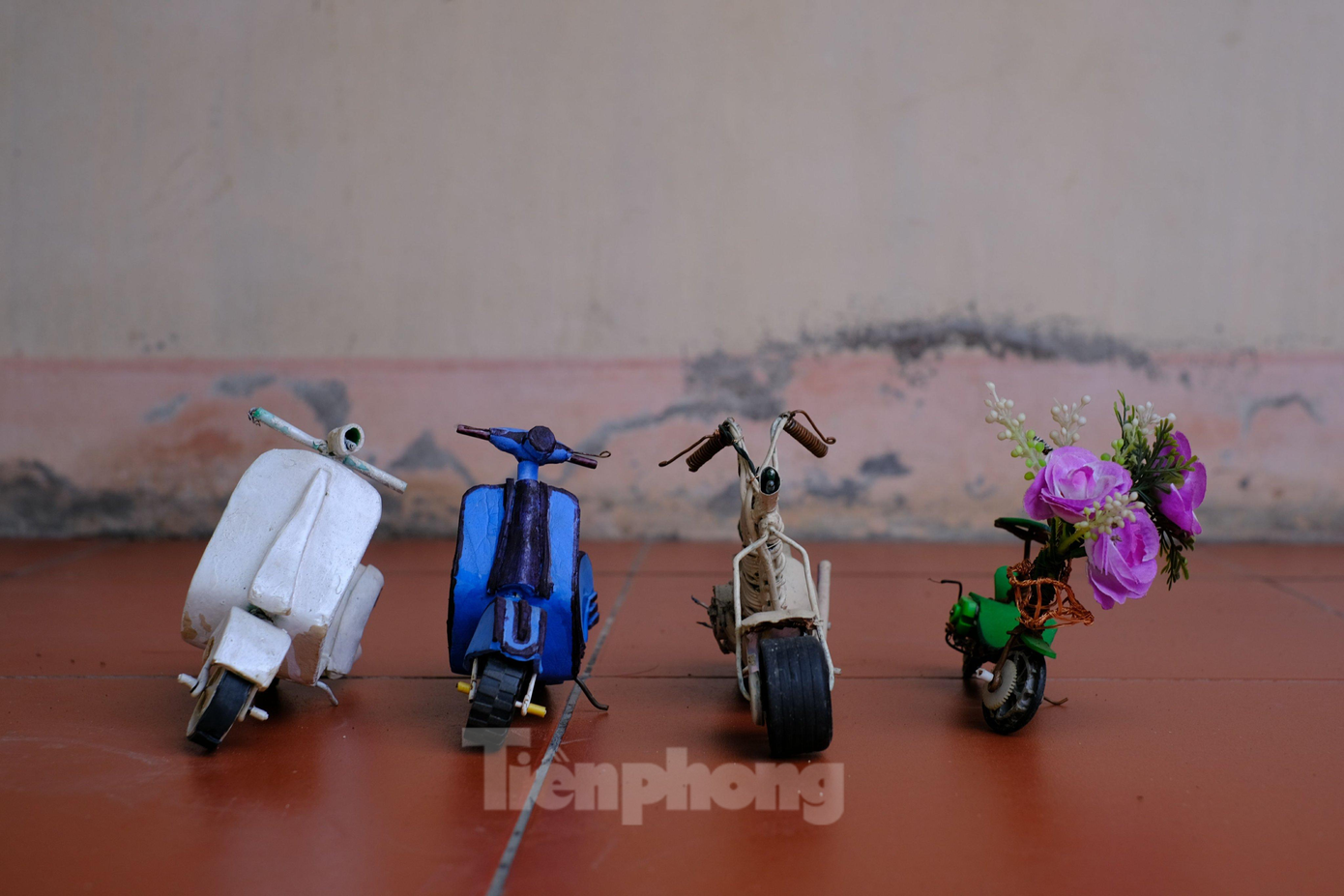 Vài sản phẩm trong bộ sưu tập mô hình xe của Đinh Đồng Giang.