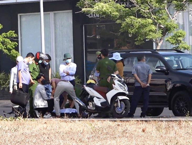 Cơ quan CSĐT của Bộ Công an kiểm tra Khu đô thị du lịch biển Phan Thiết sáng nay 11/3.