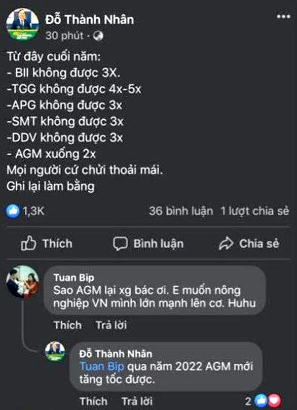 Facebook Đỗ Thành Nhân "phím hàng". Facebook Đỗ Thành Nhân "phím hàng".