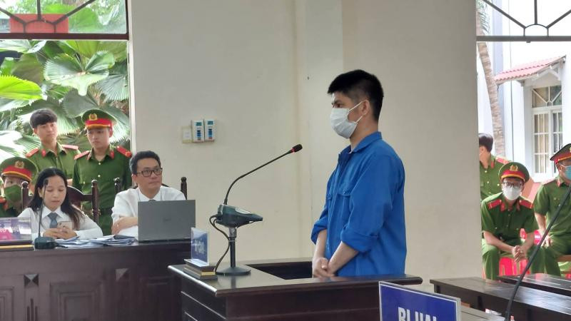 Bị cáo Trần Thanh Hải tại phiên tòa. Ảnh: CAND. Bị cáo Trần Thanh Hải tại phiên tòa. Ảnh: CAND.