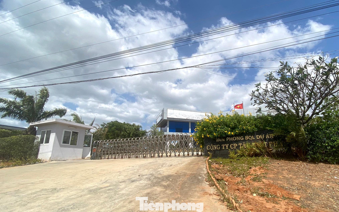 Văn phòng dự án của Công ty Tân Việt Phát ở TP.Phan Thiết, tỉnh Bình Thuận.