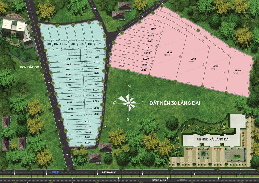 Cái gọi là dự án "38 Láng Dài" ở xã Láng Dài, huyện Đất Đỏ, tỉnh Bà Rịa-Vũng Tàu thực chất do cá nhân đứng tên. Hiện nay khu đất được quy hoạch là đất ở và đất giao thông, không phải đất dự án.