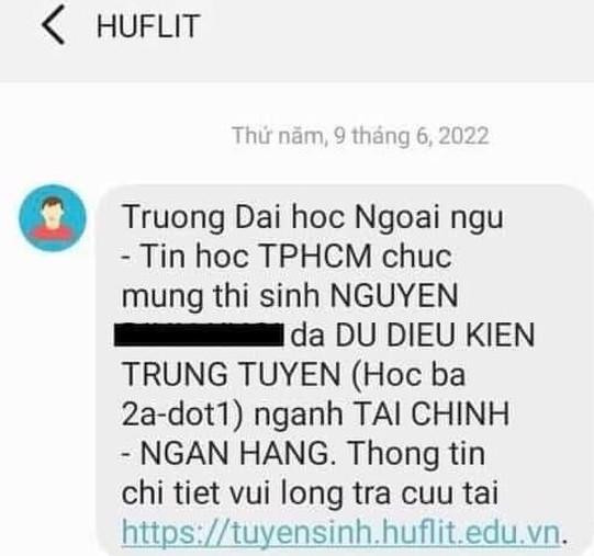 Tin nhắn của trường Đại học Ngoại ngữ Tin học TP. HCM. Tin nhắn của trường Đại học Ngoại ngữ Tin học TP. HCM.