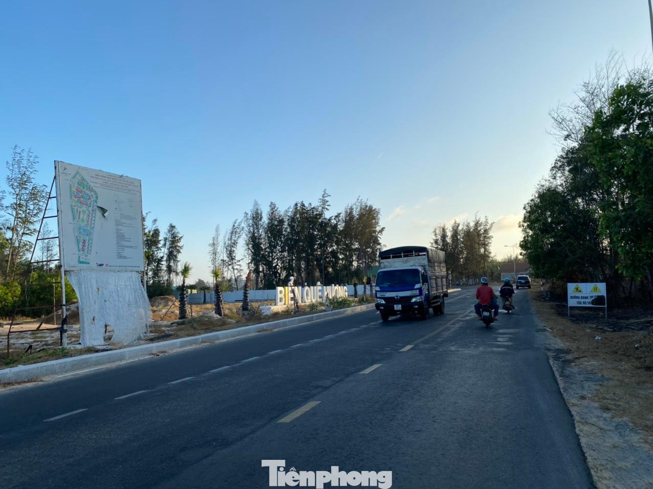 Mặt tiền dự án Biển Quê Hương. Mặt tiền dự án Biển Quê Hương.