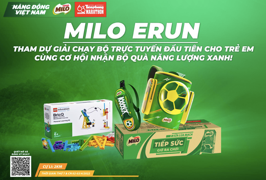 Cùng những phần quà hấp dẫn, giải chạy trực tuyến của Nestlé MILO truyền cảm hứng về tinh thần luyện tập thể thao mọi lúc mọi nơi. Cùng những phần quà hấp dẫn, giải chạy trực tuyến của Nestlé MILO truyền cảm hứng về tinh thần luyện tập thể thao mọi lúc mọi nơi.