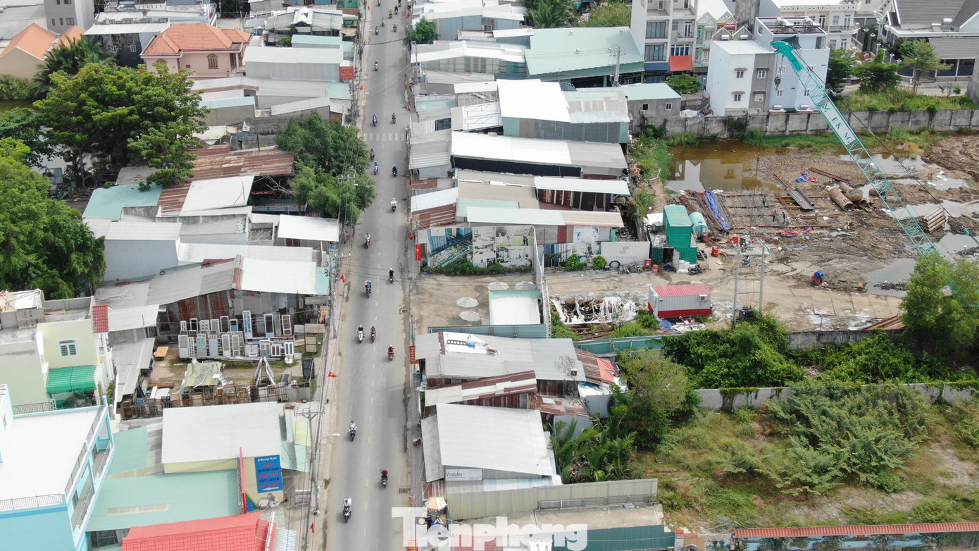 Một góc của huyện Nhà Bè. Dự kiến, huyện này sẽ lên quận trước năm 2025.